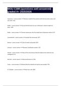 WGU C389 &lpar;questions well answered&rpar; graded A&plus; 2025&sol;2026
