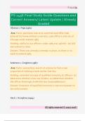 PS 145E Final Study Guide Questions and  Correct Answers&sol; Latest Update &sol; Already  Graded 
