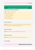 PHE-260 Questions and Correct Answers&sol;  Latest Update &sol; Already Graded