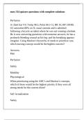 nurs 314 quizzes questions with complete solutions