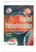 APPLIED PATHOPHYSIOLOGY FOR THE ADVANCED PRACTICE NURSE DIRECTLY FROM THE PUBLISHER&comma; 100&percnt; VERIFIED ANSWERS