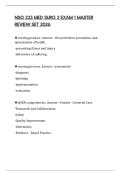 NSG 233 MED SURG 2 EXAM 1 MASTER REVIEW SET 2026