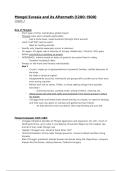 Mongol Eurasia and Its Aftermath &lpar;1200&ndash;1500&rpar; &ndash; AP World History Notes