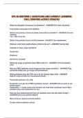 EPS 80 MIDTERM 3 QUESTIONS AND CORRECT ANSWERS 100&percnt; VERIFIED LATEST UPDATE&excl;&excl;