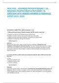 WGU D115 &ndash; ADVANCED PATHOPHYSIOLOGY &vert; OA READINESS PRACTICE EXAM & TEST BANK &vert; 96 QUESTIONS WITH VERIFIED ANSWERS & RATIONALES &lpar;LATEST 2025 &sol; 2026&rpar;