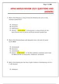 APHA NAPLEX Review 2025 &vert; Practice Questions & Answers