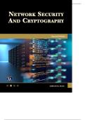 COMPLETE TEST BANK &ndash; Cryptography and Network Security&colon; Principles and Practice &lpar;8th Edition&rpar; William Stallings &vert; All Chapters Covered 1&ndash;23 &vert; Latest Update &vert; Graded A&plus;