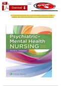 Psychiatric&ndash;Mental Health Nursing 8th Edition &ndash; Complete Test Bank by Sheila L&period; Videbeck &lpar;ISBN 9781975116378&rpar; &vert; Chapters 1&ndash;24 Questions and Answers
