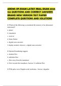 ARDMS SPI EXAM LATEST REAL EXAM 2026 150 QUESTIONS AND CORRECT ANSWERS BRAND NEW VERSION TEST PAPER COMPLETE QUESTIONS AND SOLUTIONS