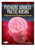 Psychiatric Advanced Practice Nursing&colon; A Biopsychosocial Foundation for Practice 1st Edition &ndash; Perese &ndash; Test Bank