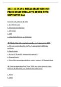 ARE 112 EXAM 2 METAL START AID 2026 PRICE RULES TOTAL SITE BUNCH WITH SOFT NOTES BAG