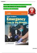 COMPLETE TEST BANK &ndash; Nancy Caroline&rsquo;s Emergency Care in the Streets &lpar;9th Edition&rpar; Nancy Caroline &vert; All Chapters Covered 1&ndash;53 &vert; Latest Edition &vert; Graded A&plus;