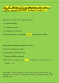 Phys 165 Module 10 Exam Questions with Answers &lpar;100&percnt; Correct&rpar; 2026&sol;2027 Update &vert; Graded A&plus;&period;