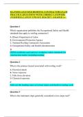 ILLINOIS LICENSED ROOFING CONTRACTOR EXAM PRACTICE QUESTIONS WITH CORRECT ANSWERS &lpar;VERIFIED&rpar; LATEST UPDATE 2026&sol;2027 &vert; GRADED A&plus;&period;