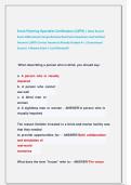 Event Planning Specialist Certification &lpar;CEPS&rpar; &vert; Most Recent  Exam 2026 Actual Comprehensive Real Exam Questions And Verified                  Answers &lpar;100&percnt; Correct Answers&rpar; Already Graded A&plus; &vert; Guaranteed   Success &vert; Newest Exam &vert; Just Released&excl;&excl; 