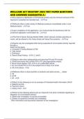 WELLCARE ACT MASTERY 2026 TEST PAPER QUESTIONS AND ANSWERS GUARANTEE A&plus;