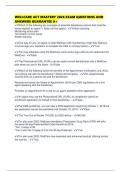 WELLCARE ACT MASTERY 2026 EXAM QUESTIONS AND ANSWERS GUARANTEE A&plus;