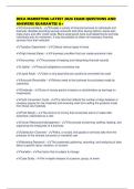 DECA MARKETING LATEST 2026 EXAM QUESTIONS AND ANSWERS GUARANTEE A&plus;