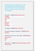 Les 305 Clark asu exam 2 &vert; Most Recent Exam 2026            Actual Comprehensive Real Exam Questions And                     Verified Answers &lpar;100&percnt; Correct Answers&rpar; Already                      Graded  A&plus; &vert; Guaranteed  Success &vert; Newest Exam               