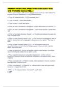 HAZMAT OPERATIONS 2026 STUDY GUIDE QUESTIONS AND ANSWERS GUARANTEE A&plus;