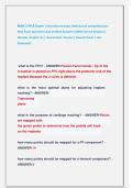 MAKO PKA Exam &vert; Most Recent Exam 2026 Actual Comprehensive  Real Exam Questions And Verified Answers &lpar;100&percnt; Correct Answers&rpar;  Already  Graded  A&plus; &vert; Guaranteed  Success &vert; Newest Exam &vert; Just   Released&excl;&excl;