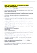 FIBER OPTICS 2026 EXAM QUESTIONS AND ANSWERS GUARANTEE A&plus;