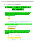 HESI PN Exit Exam 110 questions HESI PN practice test answers PN exam study guide HESI PN review questions and rationales Practical nursing exit exam prep