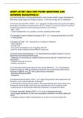 IAEDP LATEST 2026 TEST PAPER QUESTIONS AND ANSWERS GUARANTEE A&plus;