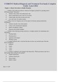 CURRENT Medical Diagnosis & Treatment 2022 Test Bank &ndash; Complete Study Guide & Practice Questions for Nursing & Medical Exams