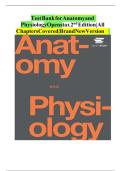 Test Bank For Anatomy and Physiology 2nd Edition by OpenStax&comma; All 28 Chapters Covered&comma; Verified Latest Edition