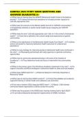 SAMHSA 2026 STUDY GUIDE QUESTIONS AND ANSWERS GUARANTEE A&plus;