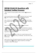 DEOMI EXAM &num;4 Questions with  Detailed Verified Answers