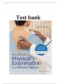 Test Bank for Bates' Guide To Physical Examination and History Taking &lpar;Lippincott Connect&rpar; 13th Edition by Lynn S&period; Bickley MD FACP &lpar;Author&rpar;&comma; Peter G&period; Szilagyi MD MPH &lpar;Author&rpar;&comma; &lpar;All Chapters Covered&rpar; &lpar;Multiple choice Questions and Verified Answers w