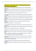 ANFI 205 LATEST 2026 STUDY GUIDE QUESTIONS AND ANSWERS GUARANTEE A&plus;