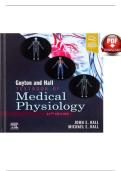TEST BANK FOR Guyton and Hall Textbook of Medical Physiology 14th Edition by John E&period; Hall &comma; Michael E&period; Hall ISBN&colon;978-0323597128 &vert; 100&percnt; VERIFIED &vert; COMPLETE GUIDE &vert; A&plus; GRADE ASSURED&excl;&excl;&excl; LATEST UPDATE&excl;&excl;&excl;&excl; GUARANTEED SUCCESS&excl;&excl;&excl;&excl;