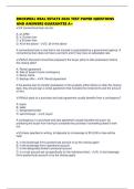 ROCKWELL REAL ESTATE 2026 TEST PAPER QUESTIONS AND ANSWERS GUARANTEE A&plus;