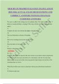 HESI RN FUNDAMENTALS EXIT EXAM LATEST 2025-2026 ACTUAL EXAM 100 QUESTIONS AND CORRECT ANSWERS WITH RATIOANLES &lpar;VERIFIED ANSWERS&rpar;