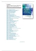  Medical Surgical Nursing&semi; Assessment and Management of Clinical Problems 10th Edition &lpar;Mosby&comma;2016&rpar; by Sharon Lewis&comma; Isbn no&semi; 9780323328524&comma; all 68 Chapters Covered &lpar;NEWEST 2025&rpar; complete Test Bank 