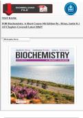 TEST BANK FOR Biochemistry&colon; A Short Course 5th Edition By &semi; Hines&comma; Justin K&period;&lpar; All Chapters Covered&rpar; Latest 2026&excl;&excl;&excl;&excl;