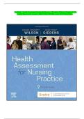 Test Bank &ndash; Health Assessment for Nursing Practice 7th Edition &vert; Chapters 1&ndash;24 &vert; Verified Q&A
