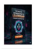 Introduction to Leadership&colon; Concepts and Practice 5th Edition by Peter G&period; Northouse  Complete Test Bank&lpar;All Chapters&rpar;