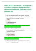 BUNDLE FOR ANCC NE-BC AND NURSE EXECUTIVE &lpar;NE-BC&rpar; CERTIFICATION EXAMS  Questions And Correct Answers &lpar;Verified Answers&rpar; Plus Rationales 2026 Q&A &vert; Instant Download Pdf