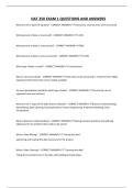 DAT 250 EXAM 1 QUESTIONS AND ANSWERS