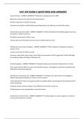 DAT 250 EXAM 2 QUESTIONS AND ANSWERS