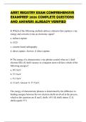 ARRT REGISTRY EXAM COMPREHENSIVE EXAMPREP 2026 COMPLETE QUESTIONS AND ANSWERS ALREADY VERIFIED