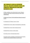 ART THERAPY CLINICAL EXPERTISE MANUAL&colon; CREATIVE INSIGHT GUIDE AND COMPLETE THERAPEUTIC SOLUTION REFERENCE 2026