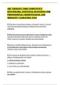 ART THERAPY CORE COMPETENCY BENCHMARK&colon; ESSENTIAL QUESTIONS FOR PROFESSIONAL CREDENTIALING AND MODALITY VALIDATION 2026
