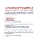 CMS FUNDAMENTALS PROCTORED EXAM WITH 290 QS & ANS &lpar; REAL EXAM QUESTIONS AND CORRECT ANSWERS &lpar;100&percnt; COMPLETE&rpar; A&plus; GRADE