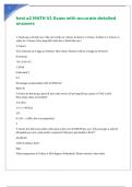 hesi a2 MATH V1 Exam with accurate detailed answers