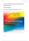 Test Bank for Pharmacology&colon; A Patient-Centered Nursing Process Approach 12th Edition  by Linda E&period; McCuistion2 &vert;All Chapters &lpar;1-55&rpar; &vert; Expert Verified Answers &vert; Grade A&plus;